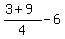 %283%2B9%29%2F4-6