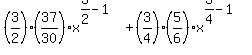 %283%2F2%29%2837%2F30%29x%5E%283%2F2-1%29%2B%283%2F4%29%285%2F6%29x%5E%283%2F4-1%29