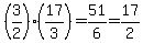 %283%2F2%29%2A%2817%2F3%29=51%2F6=17%2F2