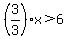 %283%2F3%29x%3E6