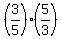 %283%2F5%29%2A%285%2F3%29