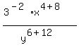 %283%5E%28-2%29x%5E%284%2B8%29%29%2Fy%5E%286%2B12%29