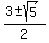 %283+%2B-+sqrt%285%29%29%2F2