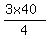 %283+x+40%29%2F4