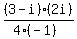 %283-i%29%282i%29%2F%284%28-1%29%29