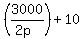 %283000%2F%282p%29%29+%2B+10