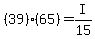 %2839%29%2865%29+=+I%2F15
