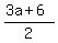 %283a%2B6%29%2F2