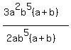 %283a%5E2b%5E5%28a+%2Bb%29%29%2F%282ab%5E5%28a%2Bb%29%29