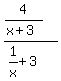 %284%2F%28x%2B3%29%29%2F%281%2Fx%2B3%29
