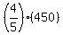 %284%2F5%29%28450%29