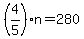 %284%2F5%29n=280