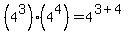 %284%5E3%29%284%5E4%29+=+4%5E%283%2B4%29