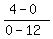 %284-0%29%2F%280-12%29