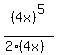 %284x%29%5E5%2F%282%2A%284x%29%29+++