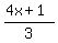 %284x%2B1%29%2F3