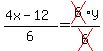 %284x-12%29%2F6=cross%286%29y%2Fcross%286%29