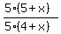 %285%285+%2B+x%29%29%2F%285%284+%2B+x%29%29