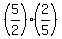 %285%2F2%29%2A%282%2F5%29