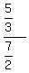 %285%2F3%29+%2F+%287%2F2%29
