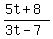 %285t%2B8%29%2F%283t-7%29