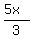 (5x)/3