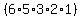 %286%2A5%2A3%2A2%2A1%29