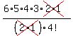 (6*5*4*3*cross(2*1))/(cross(2*1))4!