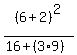 %286%2B2%29%5E2%2F%2816+%2B+%283%2A9%29%29