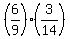 %286%2F9%29%283%2F14%29