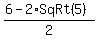 %286+-+2%2ASqRt%285%29%29%2F2