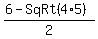 %286-SqRt%284%2A5%29%29%2F2