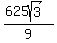 %28625sqrt%283%29%29%2F9
