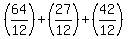 %2864%2F12%29%2B%2827%2F12%29%2B%2842%2F12%29