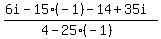 %286i+-+15%28-1%29-14+%2B+35i%29%2F%284+-+25%28-1%29%29