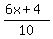%286x%2B4%29%2F10