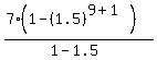 %287%281-%281.5%29%5E%289%2B1%29%29%29%2F%281-1.5%29