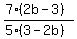 %287%2A%282b-3%29%29%2F%285%2A%283-2b%29%29