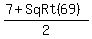 %287+%2B+SqRt%2869%29%29%2F2