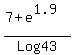 %287+%2B+e%5E1.9%29%2FLog43