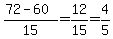 %2872+-+60%29+%2F+15+=+12%2F15+=+4%2F5