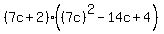 %287c+%2B+2%29%28+%287c%29%5E2+-+14c+%2B+4%29