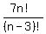 %287n%21%29%2F%28n-3%29%21++