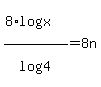 %288%2Alog%28x%29%29+%2F+log%284%29+=+8n