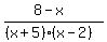 %288-x%29%2F%28%28x%2B5%29%28x-2%29%29