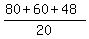 %2880%2B60%2B48%29%2F20+