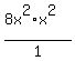 %288x%5E2%2Ax%5E2%29%2F1