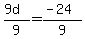 %289d%29%2F9=+%28-24%29%2F9