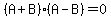 %28A%2BB%29%28A-B%29=0