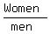 %28Women%29%2F%28men%29+